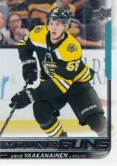 2018-19 Upper Deck #468 Urho Vaakanainen YG RC